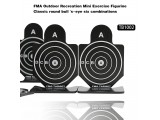 METAL AIRSOFT TARGET TYPE 1 (GROUP OF SIX)
