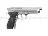 M92 SILVER W/EXTENDED BARREL & SILENCER